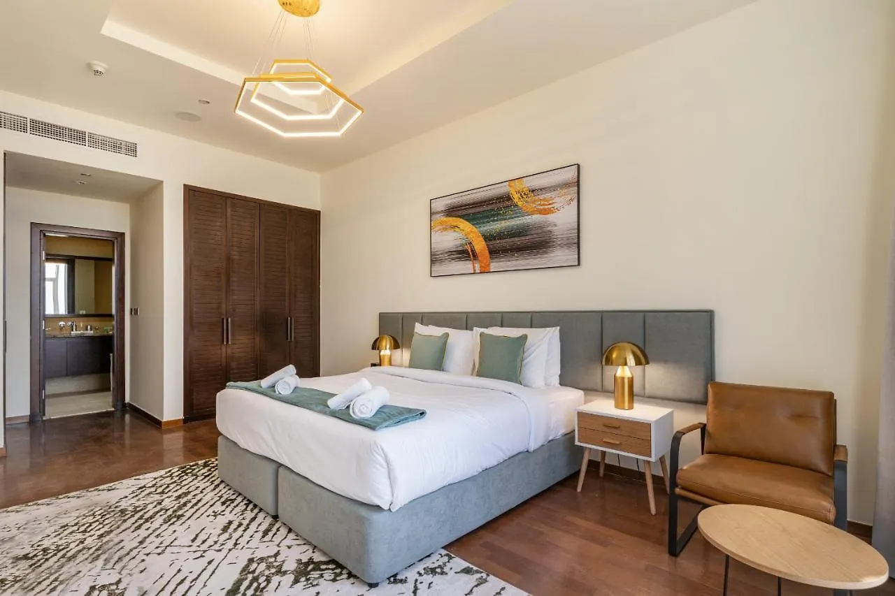 Full Sea View - 2Br W Maid'S Room In Tiara Residence, Palm Jumeirah - Allsopp & Allsopp Дубай Апартаменты